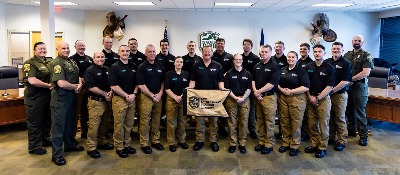 DWR Conservation Police Officer (CPO) recruits and Virginia Marine Resources Commission (VMRC) Marine Police Officer (MPO) recruits.