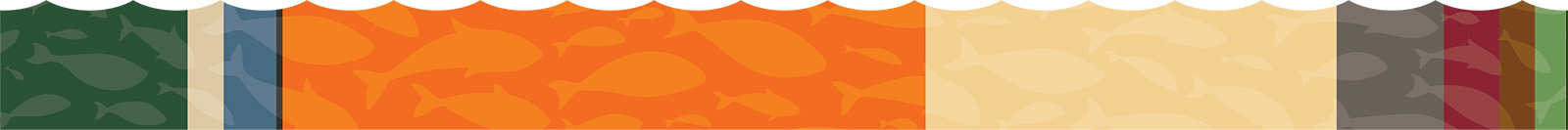 顯示養魚的相對比例的圖表