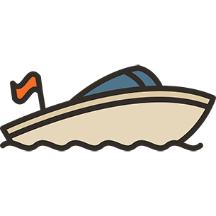 划船圖示