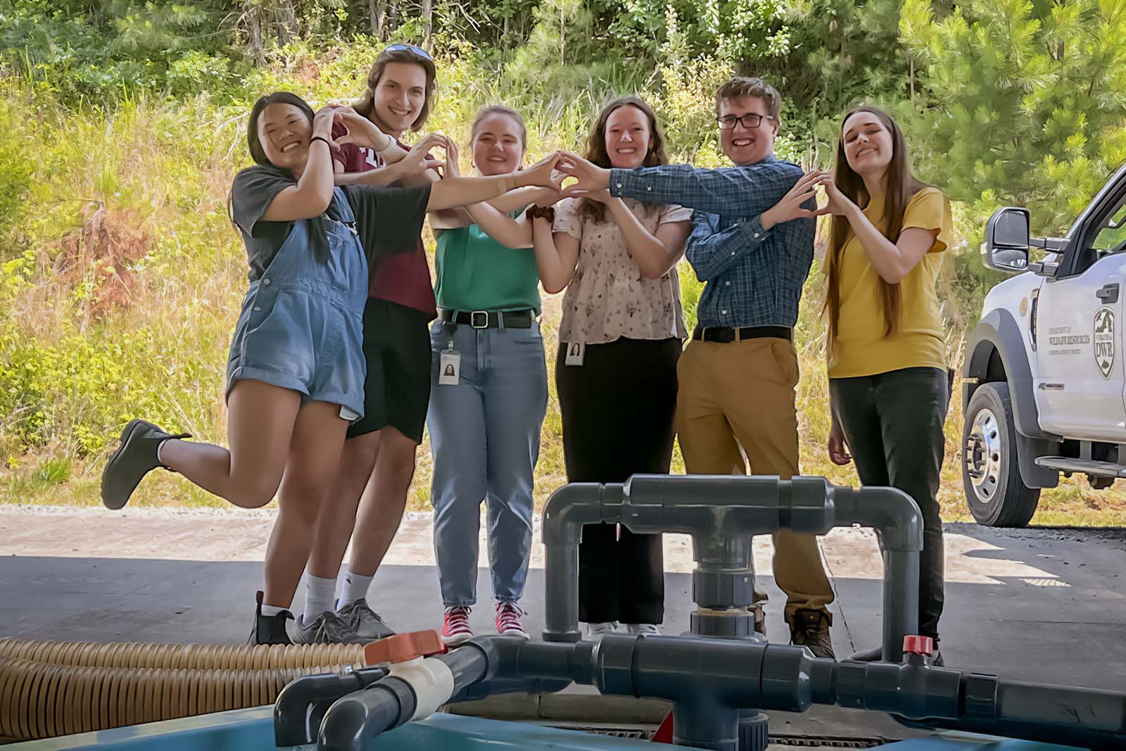 DWR 夏季 2023 實習生合照