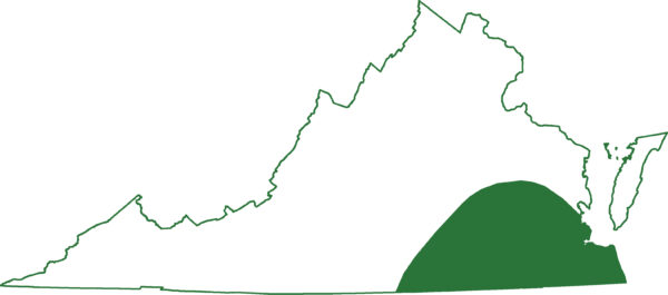 大西洋海岸黏膩的山鼠山脈地圖