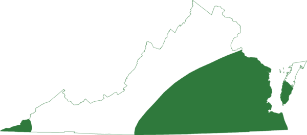 弗吉尼亞州東部窄嘴鳥棲息地。