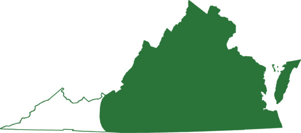 大理石山鼠在弗吉尼亞州幾乎所有地區發現,除了該州最西部部分