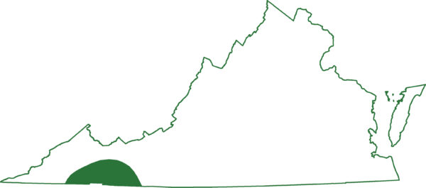 北方小蛇發現在弗吉尼亞州的一個地區