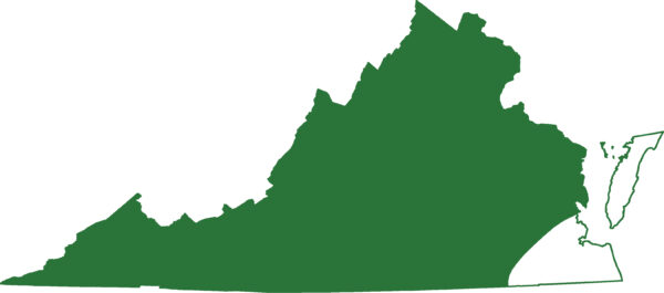 北部紅色山鼠在弗吉尼亞州各處發現,除了屏障群島以及弗吉尼亞最東南部地區的一個小區域