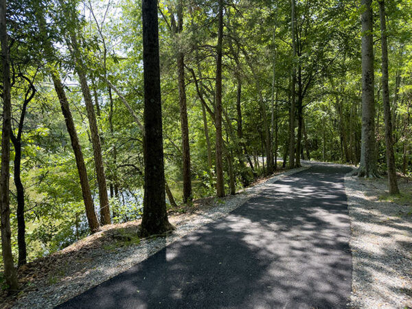 許多，但並非所有的小徑都是鋪路。