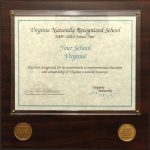 圖像是弗吉尼亞自然木牌