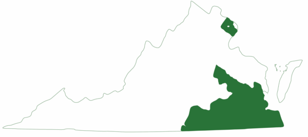 黃腹滑塊在弗吉尼亞州東部下部地區發現